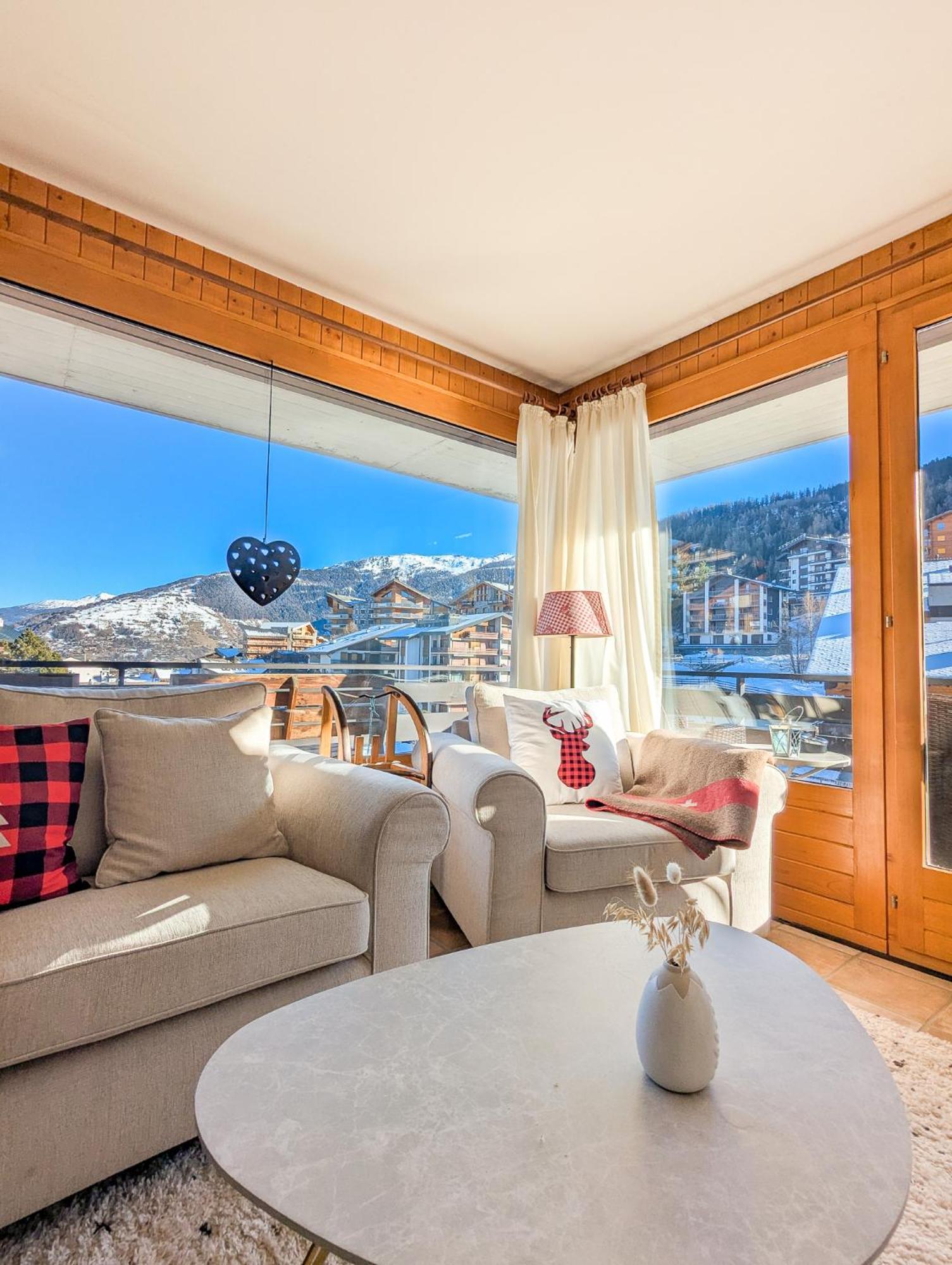 Center Of Nendaz ! Apartment 3 Rooms With Balcony מראה חיצוני תמונה